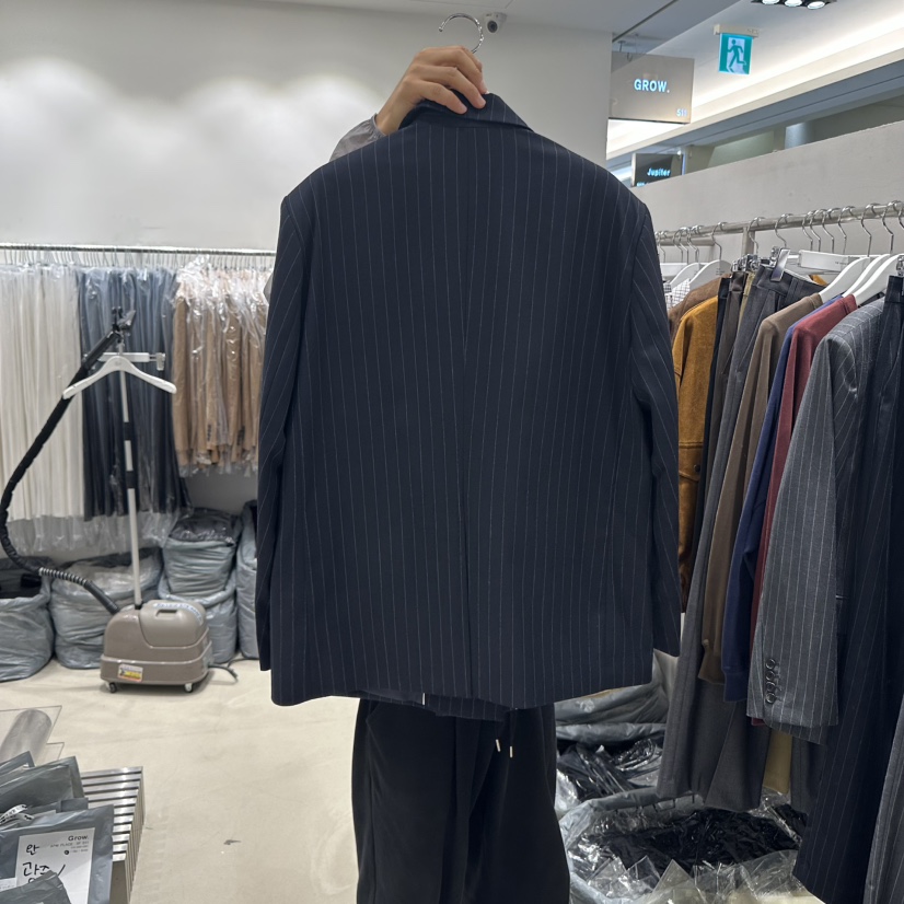 THE SECOND GROW東大門㊣代購女裝新品時尚25秋冬夾克雙層THE SECOND GROW夾克