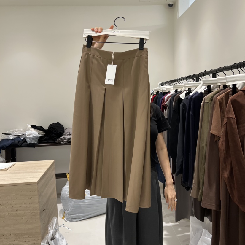 JANIE/NIA韓國直郵㊣女士新品休閑推薦熱賣職業半身裙中短裙JANIE/NIA半身裙/中短裙
