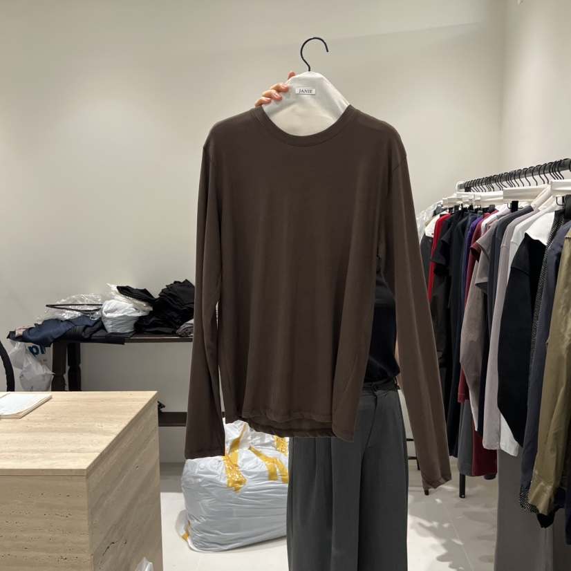 JANIE/NIA韓國代購㊣女裝新品休閑時尚真品人氣職業長袖T恤JANIE/NIA長袖T恤