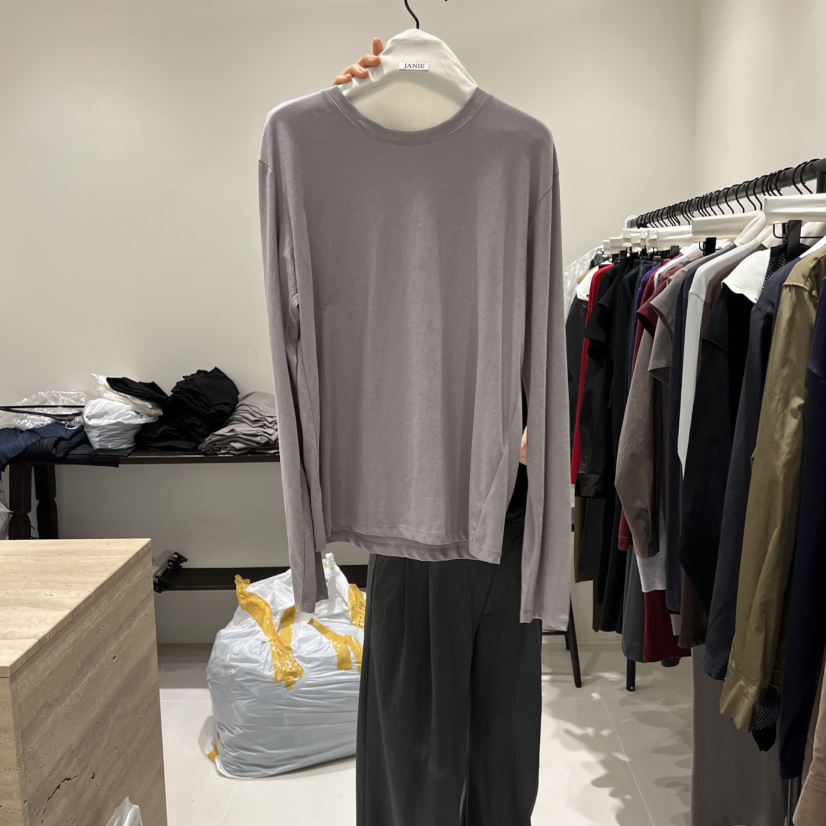 JANIE/NIA韓國代購㊣女裝新品休閑時尚真品人氣職業長袖T恤JANIE/NIA長袖T恤圖色3