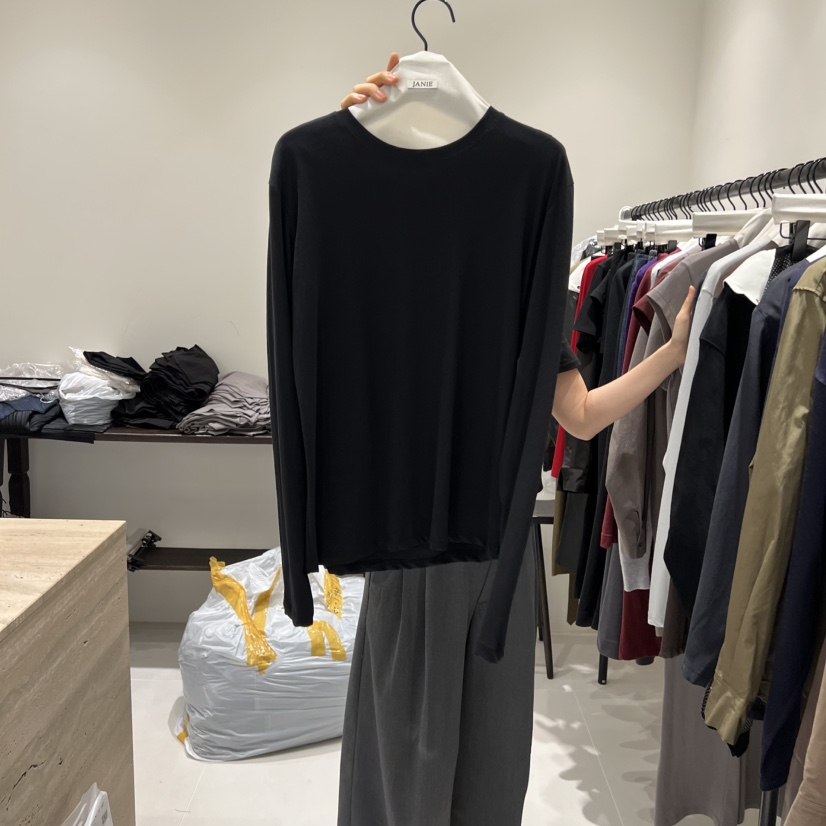 JANIE/NIA韓國代購㊣女裝新品休閑時尚真品人氣職業長袖T恤JANIE/NIA長袖T恤圖色5