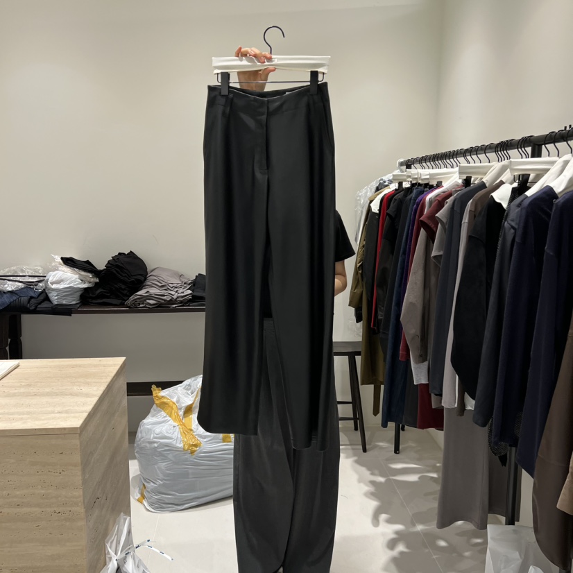 JANIE/NIA東大門㊣直郵女裝新品休閑職業25秋冬休閑褲皮褲JANIE/NIA休閑褲圖色2