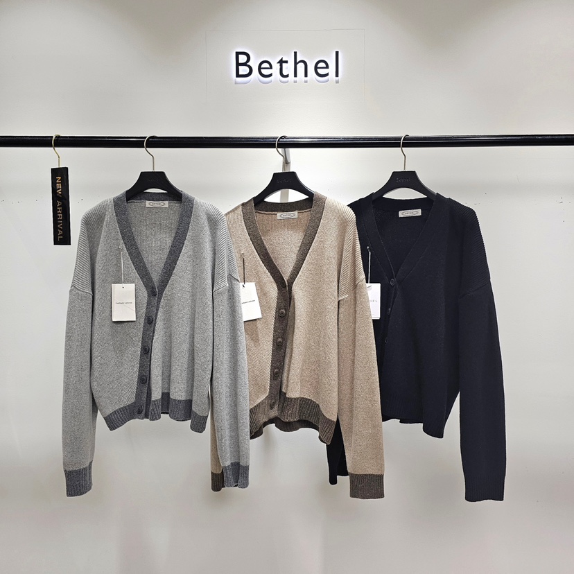 BETHEL韓國代購㊣女士新品推薦時尚熱賣人氣真品休閑針織衫BETHEL針織衫