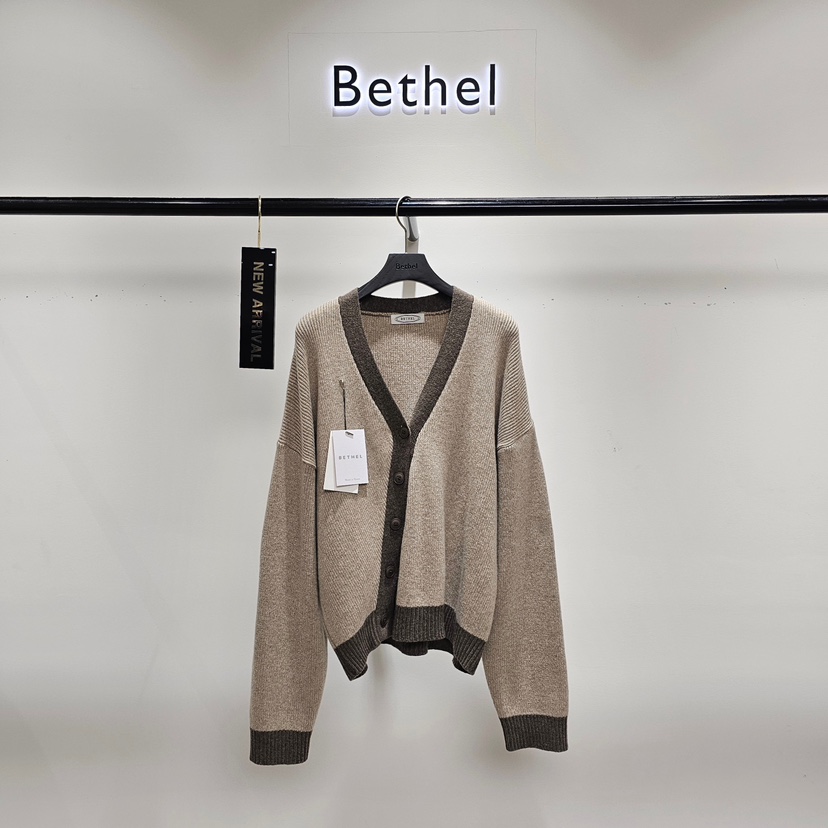 BETHEL韓國代購㊣女士新品推薦時尚熱賣人氣真品休閑針織衫BETHEL針織衫圖色2