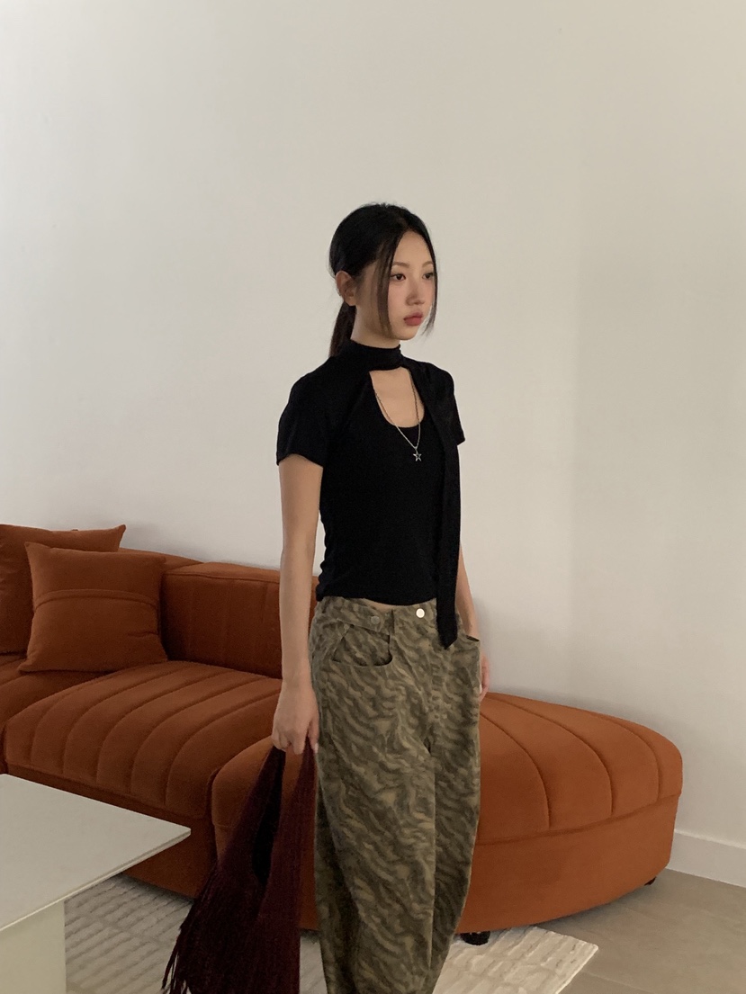 SUNDER MARKET東大門㊣代購女裝新品熱賣職業真品時尚休閑T恤SUNDER MARKETT恤