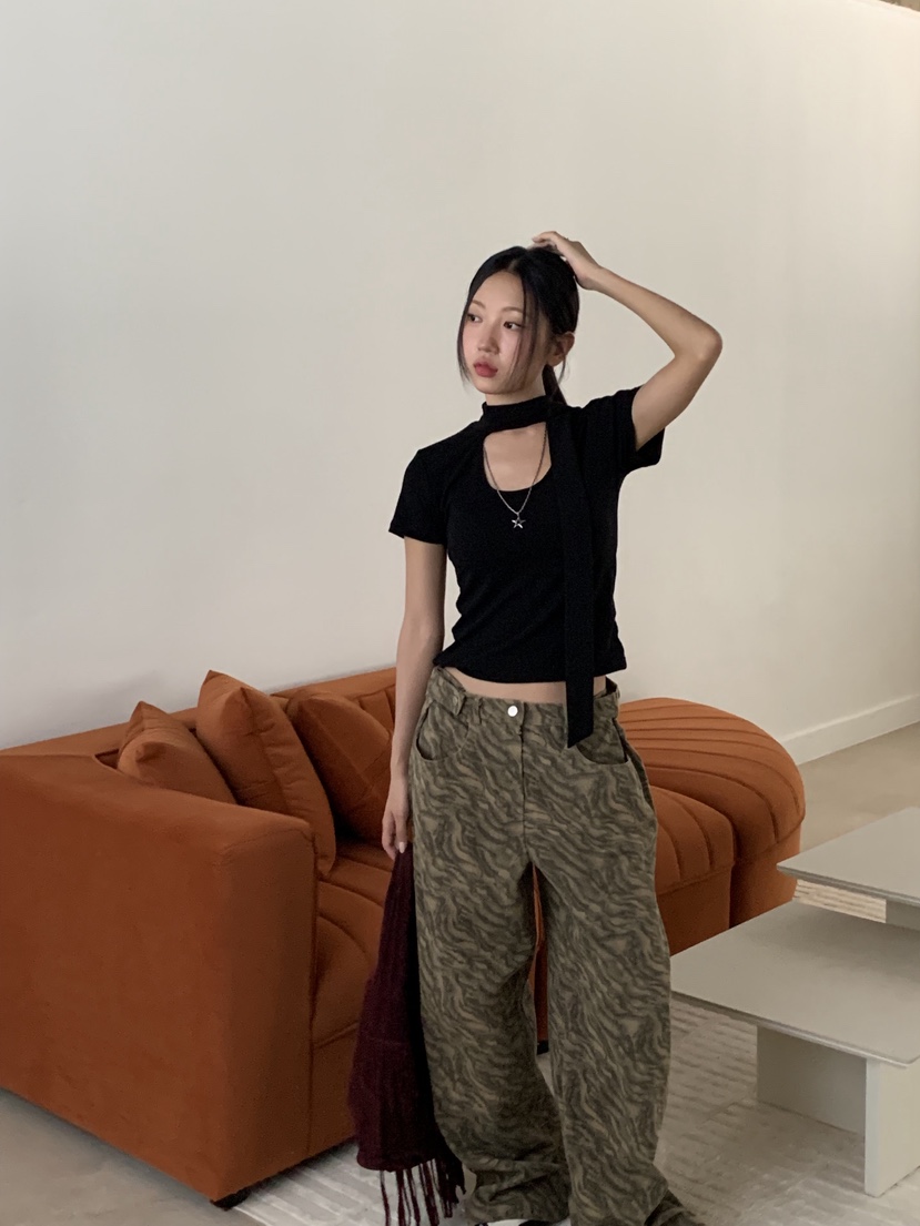 SUNDER MARKET東大門㊣代購女裝新品熱賣職業真品時尚休閑T恤SUNDER MARKETT恤