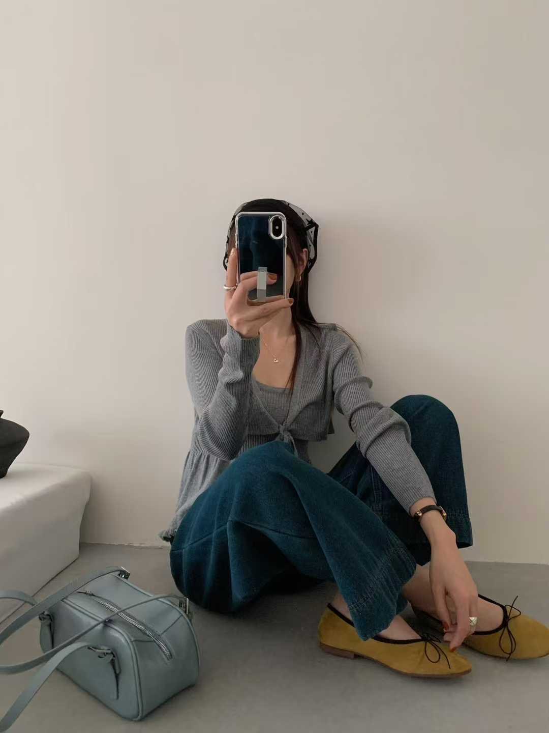 MERCY韓國代購㊣女士新品25秋冬休閑熱賣時尚真品推薦職業套裝MERCY套裝圖色3