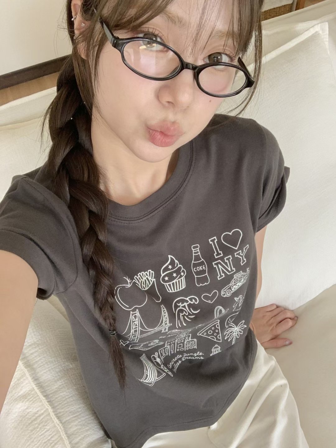 MERCY韓國代購㊣女士新品時尚職業推薦休閑熱賣真品25秋冬T恤MERCYT恤