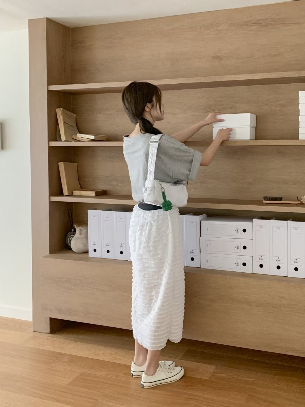 MERCY韓國直郵㊣女士新款真品職業25秋冬熱賣人氣休閑推薦長裙MERCY長裙