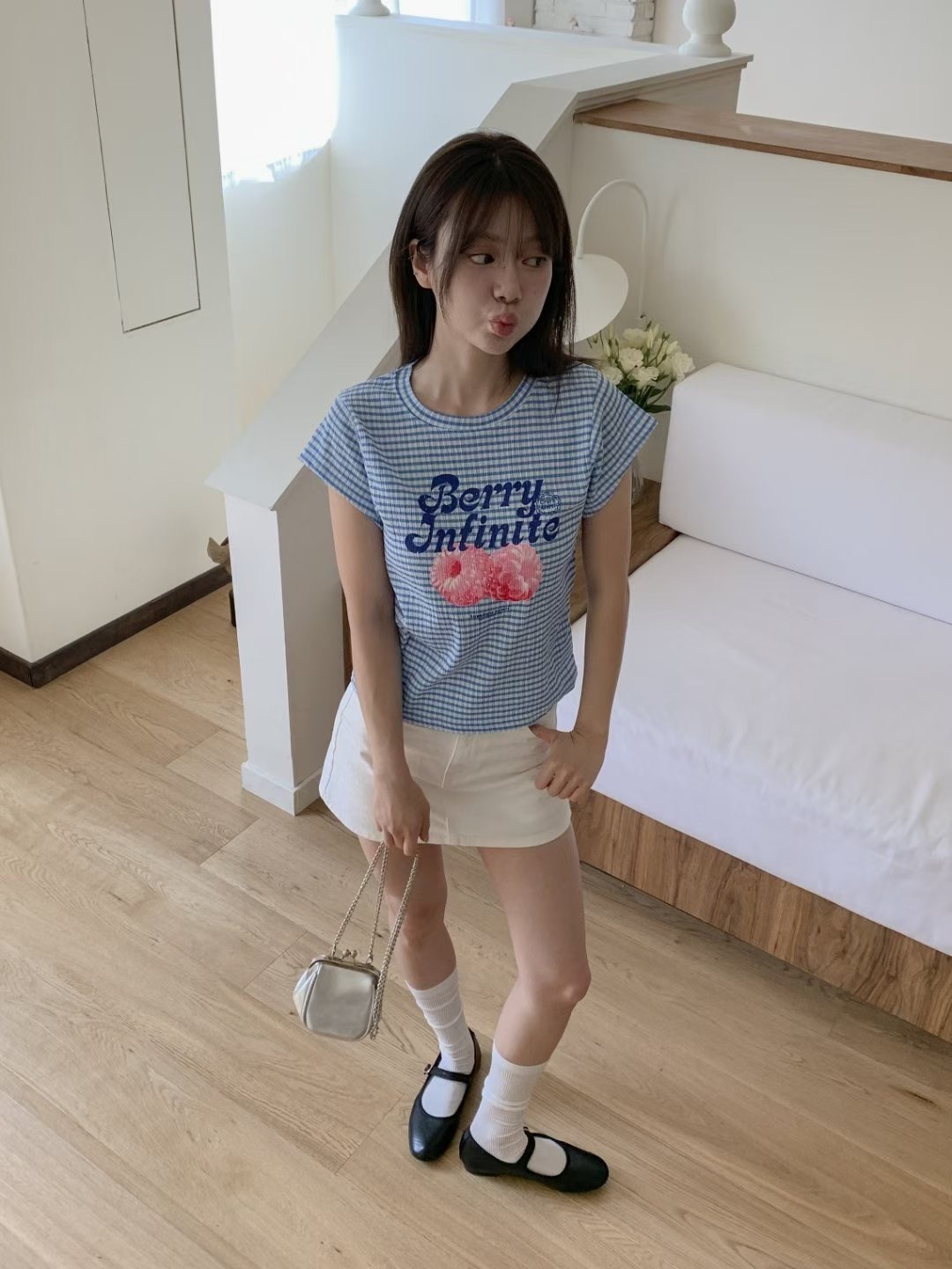 MERCY東大門㊣直郵女士新款休閑時尚推薦真品職業熱賣人氣T恤MERCYT恤