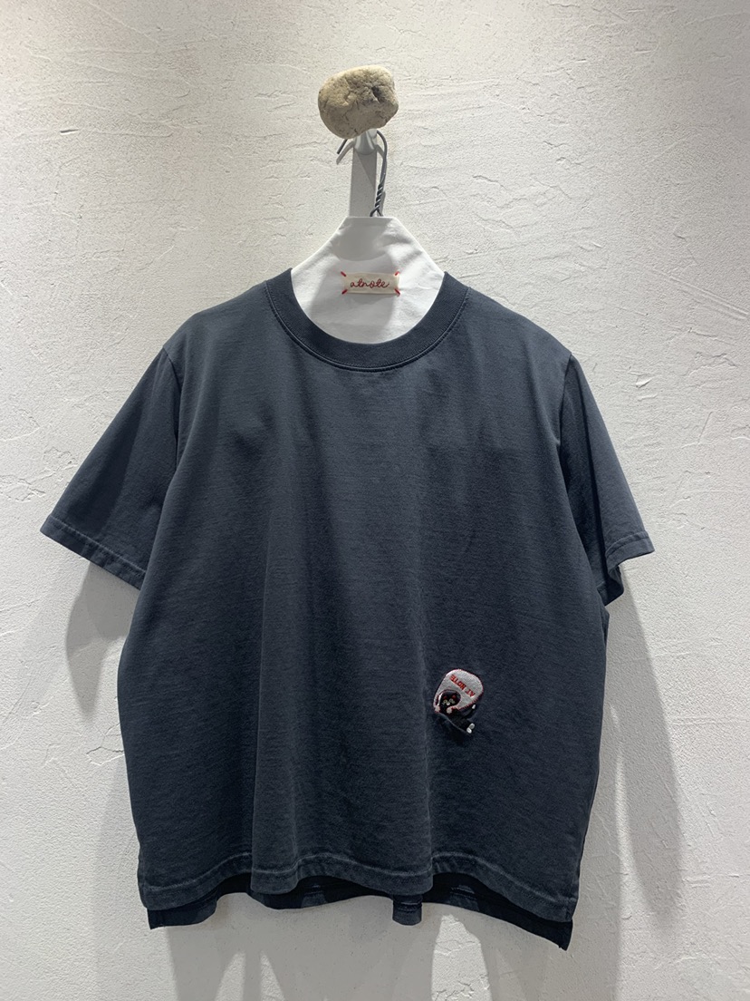 AT NOTE韓國直郵㊣女士新品真品時尚25秋冬職業推薦T恤刺繡AT NOTET恤圖色2