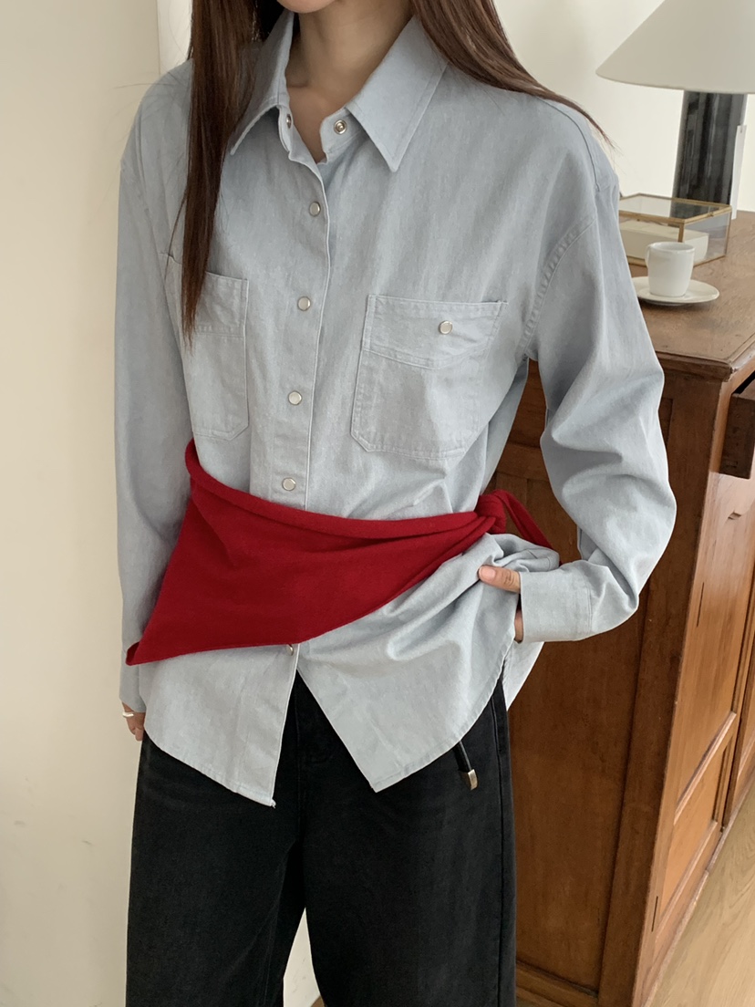 RIVER RAIN韓國直郵㊣女士新品推薦職業休閑人氣襯衫蕾絲衫RIVER RAIN襯衫/蕾絲衫