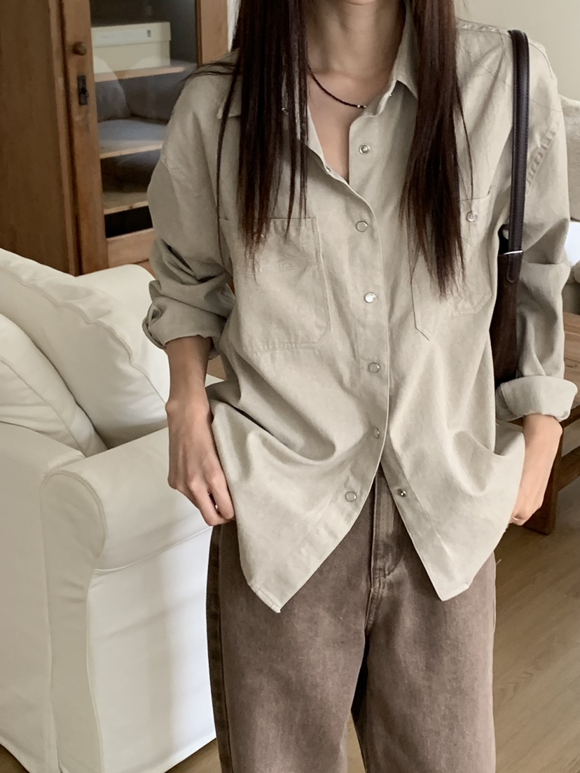 RIVER RAIN韓國直郵㊣女士新品推薦職業休閑人氣襯衫蕾絲衫RIVER RAIN襯衫/蕾絲衫