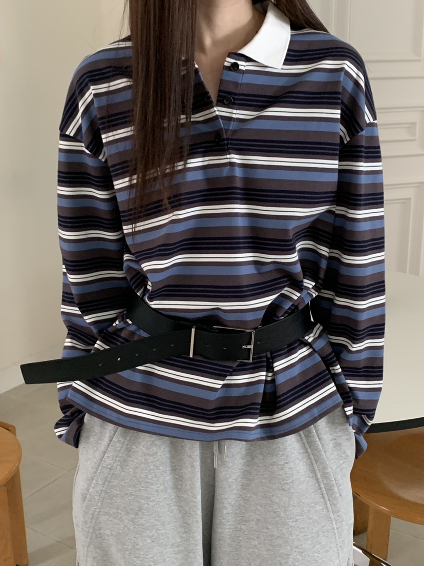 RIVER RAIN東大門㊣實拍女士新品熱賣25秋冬休閑真品長袖T恤RIVER RAIN長袖T恤