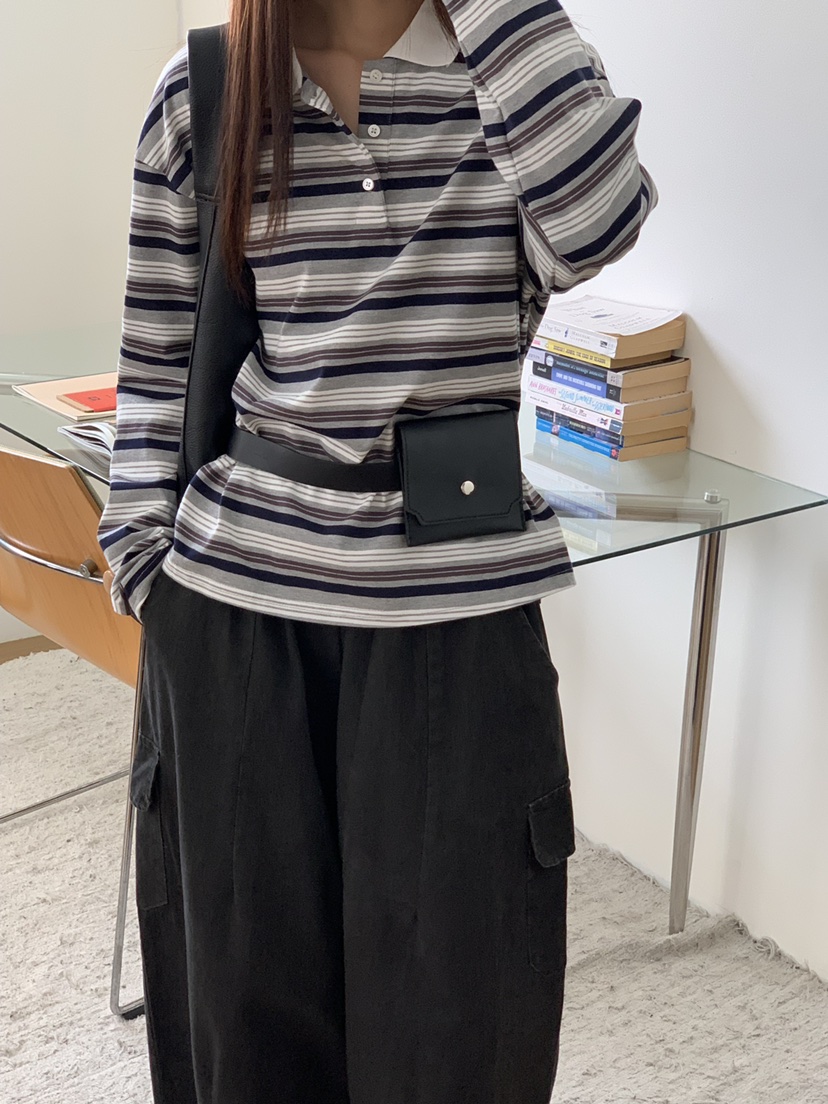 RIVER RAIN東大門㊣實拍女士新品熱賣25秋冬休閑真品長袖T恤RIVER RAIN長袖T恤