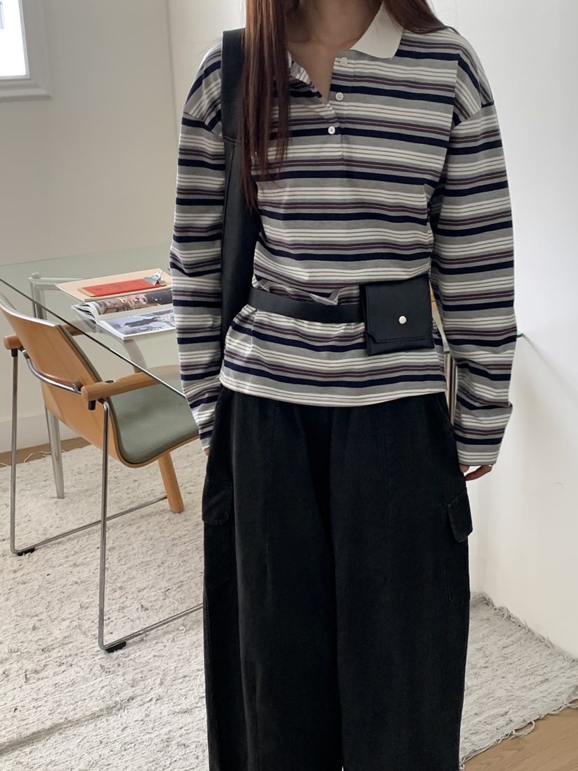 RIVER RAIN東大門㊣實拍女士新品熱賣25秋冬休閑真品長袖T恤RIVER RAIN長袖T恤