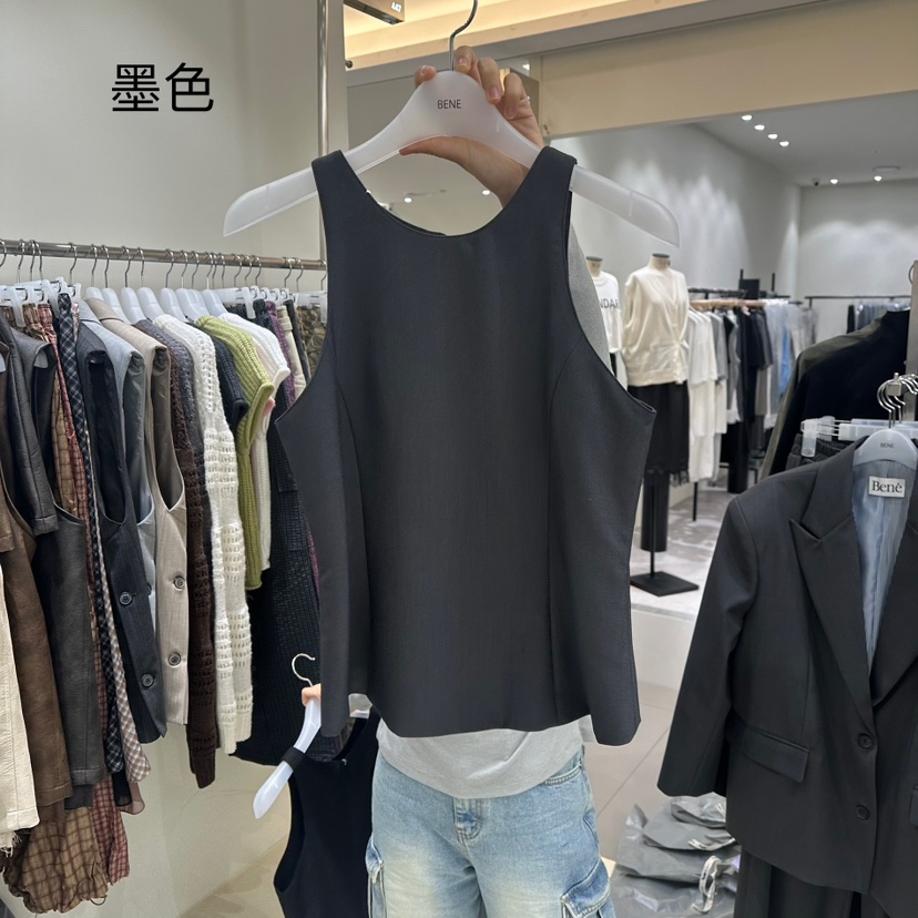 BENE東大門㊣代購女士新品職業真品人氣推薦時尚25秋冬吊帶背心BENE吊帶/背心
