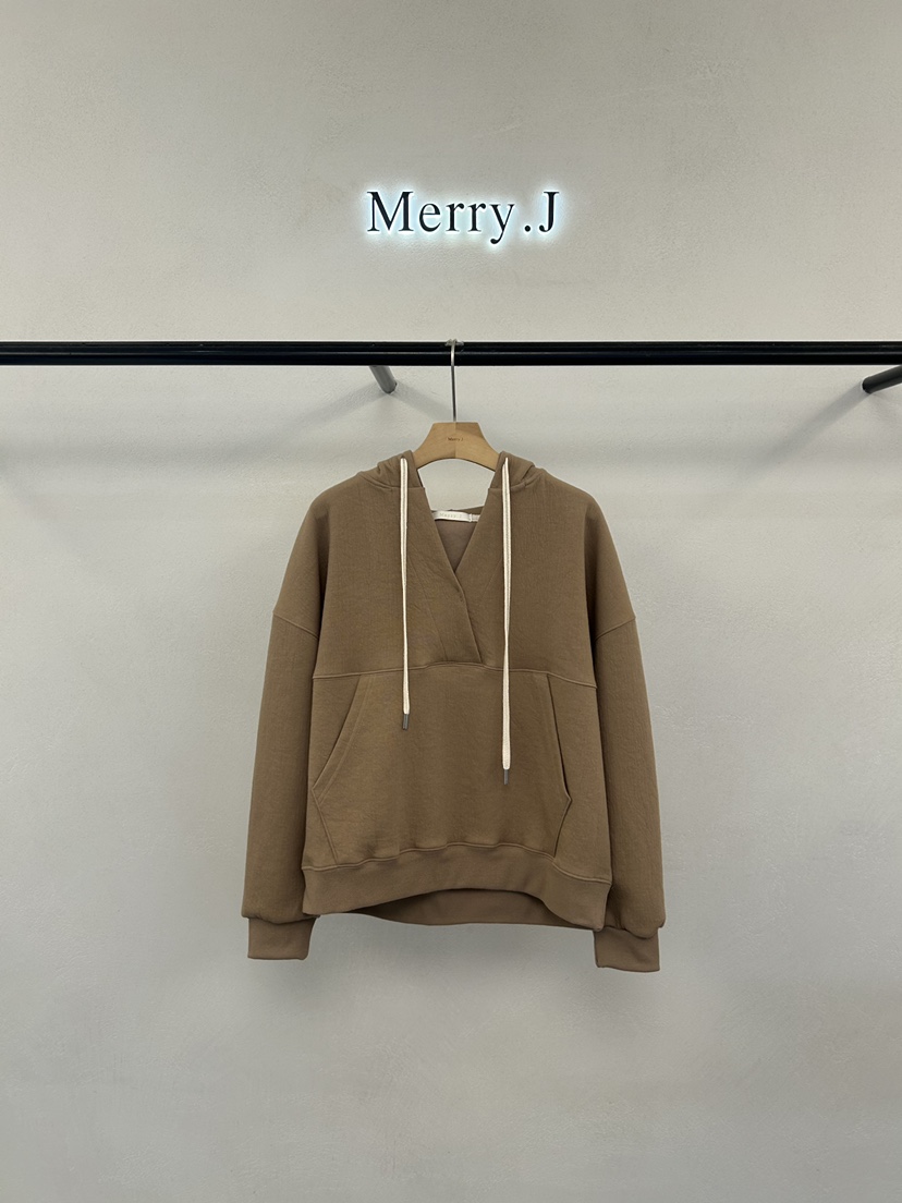 MERRY-J東大門㊣實拍女裝新款時尚真品職業推薦熱賣休閑衛衣MERRY-J衛衣圖色1