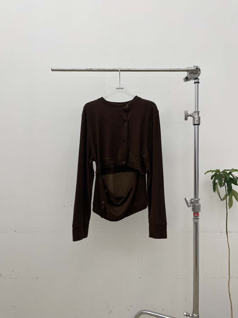 ATMOSPHERE韓國代購㊣女裝新款熱賣休閑推薦時尚真品針織衫ATMOSPHERE/BLING針織衫圖色2