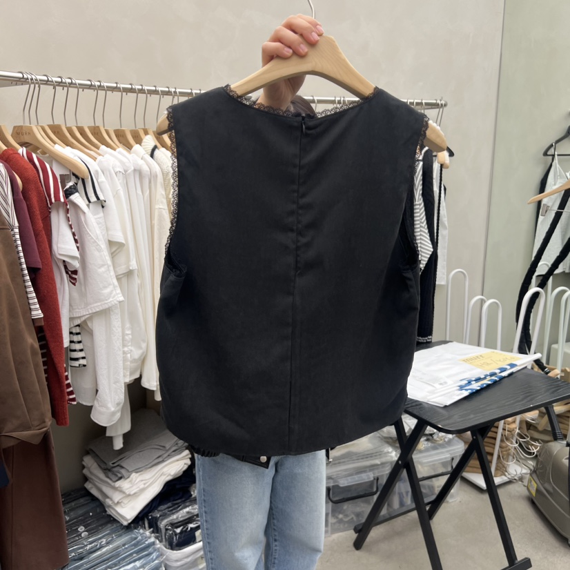 MURR東大門㊣實拍女士新品熱賣人氣25秋冬職業休閑吊帶背心MURR吊帶/背心