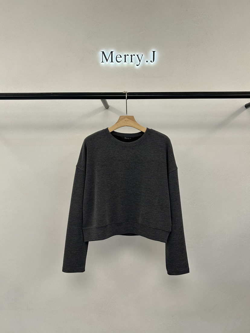 MERRY-J東大門㊣代購女裝新款時尚真品熱賣職業人氣長袖T恤MERRY-J長袖T恤