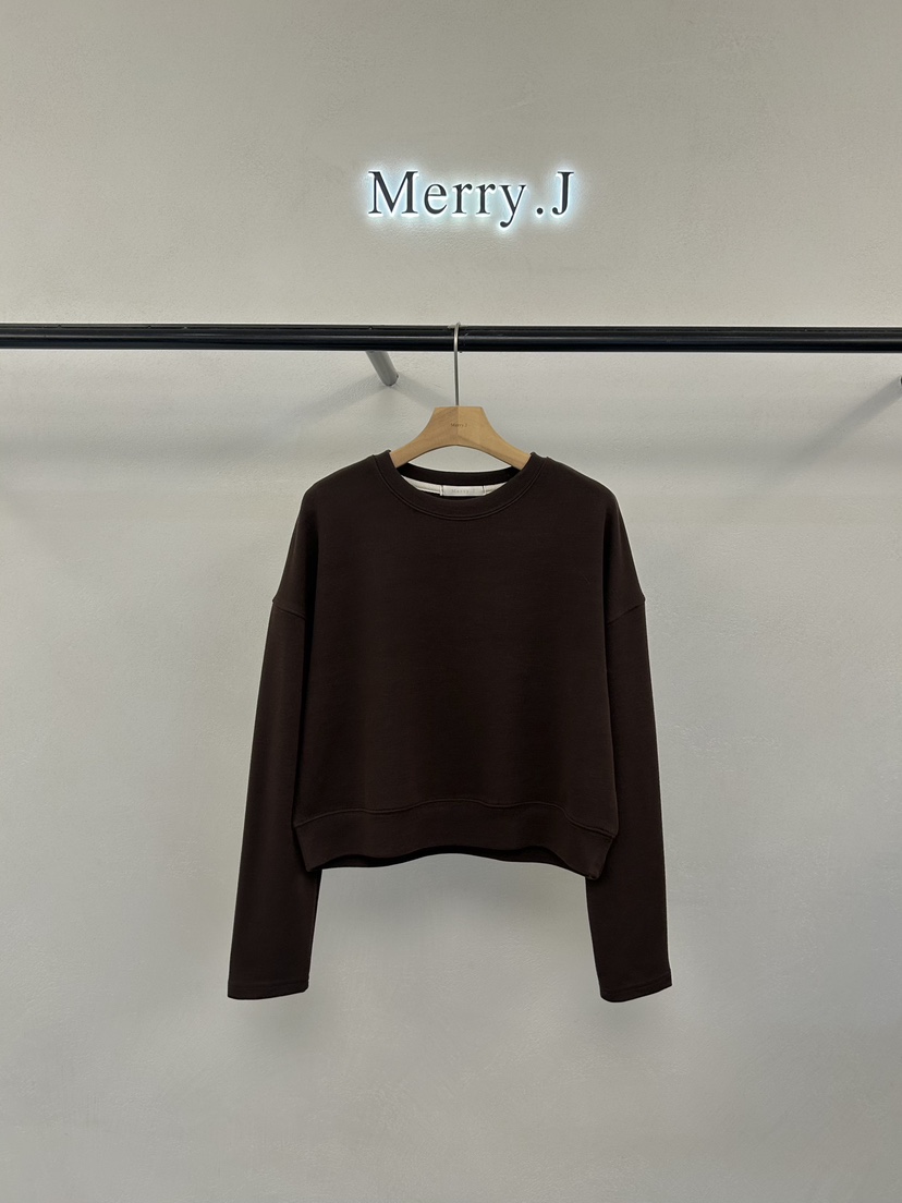 MERRY-J東大門㊣代購女裝新款時尚真品熱賣職業人氣長袖T恤MERRY-J長袖T恤圖色2