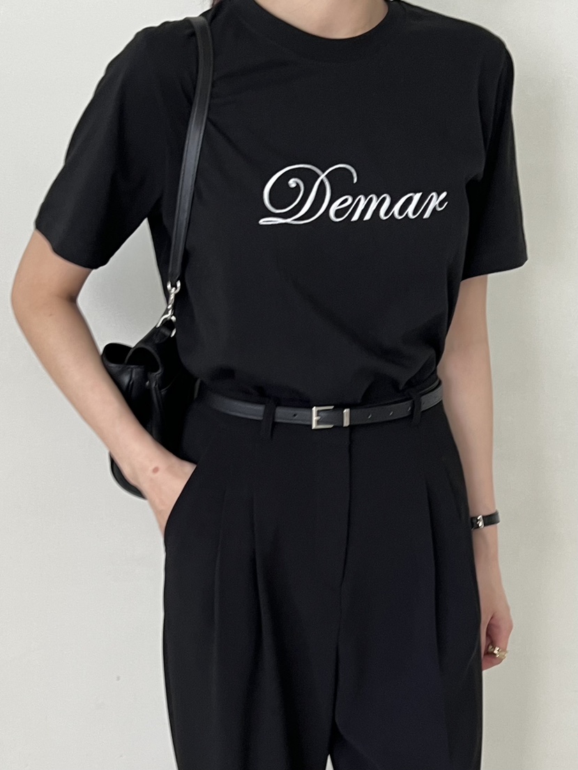 DEMAR東大門㊣代購女士新品推薦25秋冬真品人氣休閑熱賣T恤DEMART恤