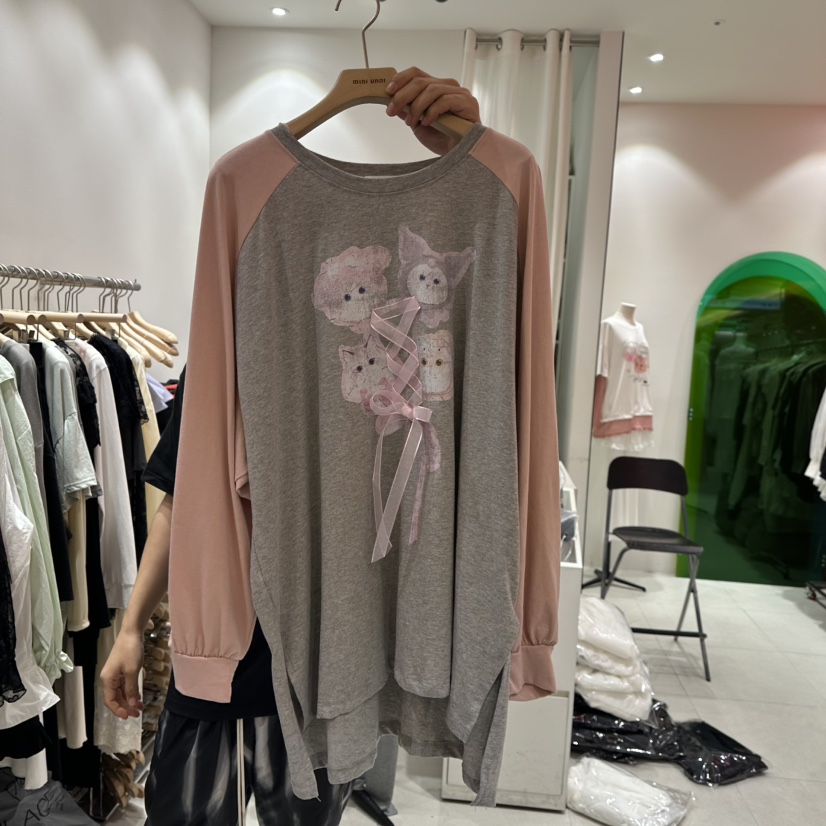MINI UNNI韓國直郵㊣女裝新品時尚職業人氣熱賣推薦真品衛衣MINI UNNI衛衣