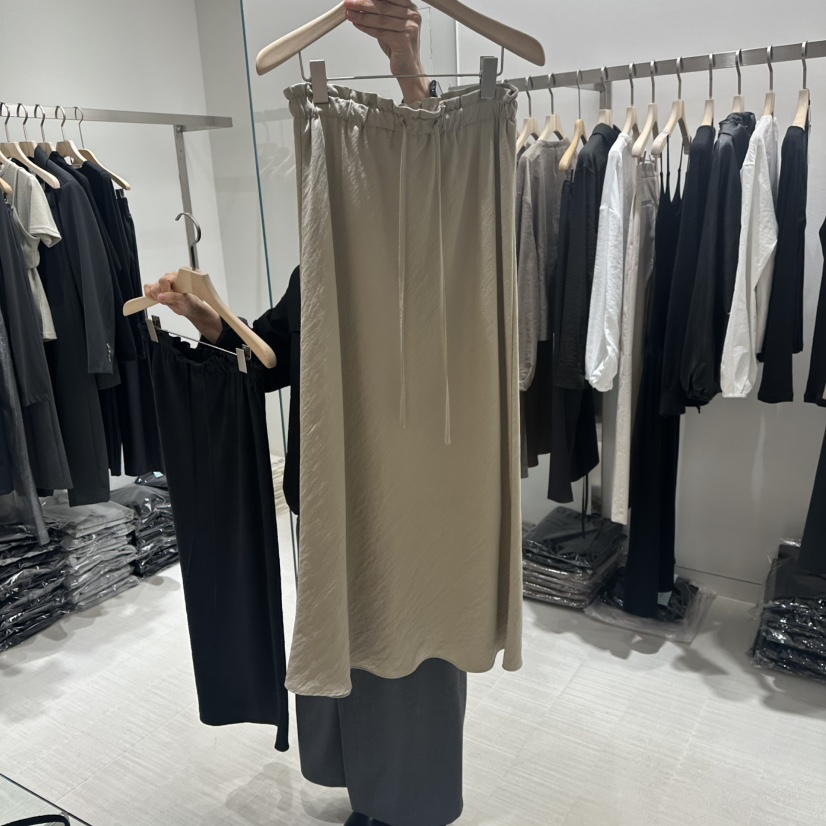 HAUTTE-P東大門㊣實拍女裝新品人氣25秋冬職業熱賣真品長裙HAUTTE長裙