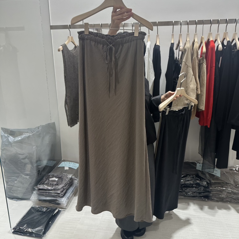 HAUTTE-P東大門㊣實拍女裝新品人氣25秋冬職業熱賣真品長裙HAUTTE長裙圖色3