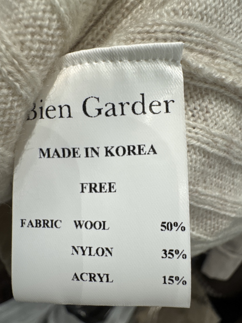 BIEN GARDER東大門㊣代購女士新品人氣職業休閑時尚針織衫BIEN GARDER針織衫