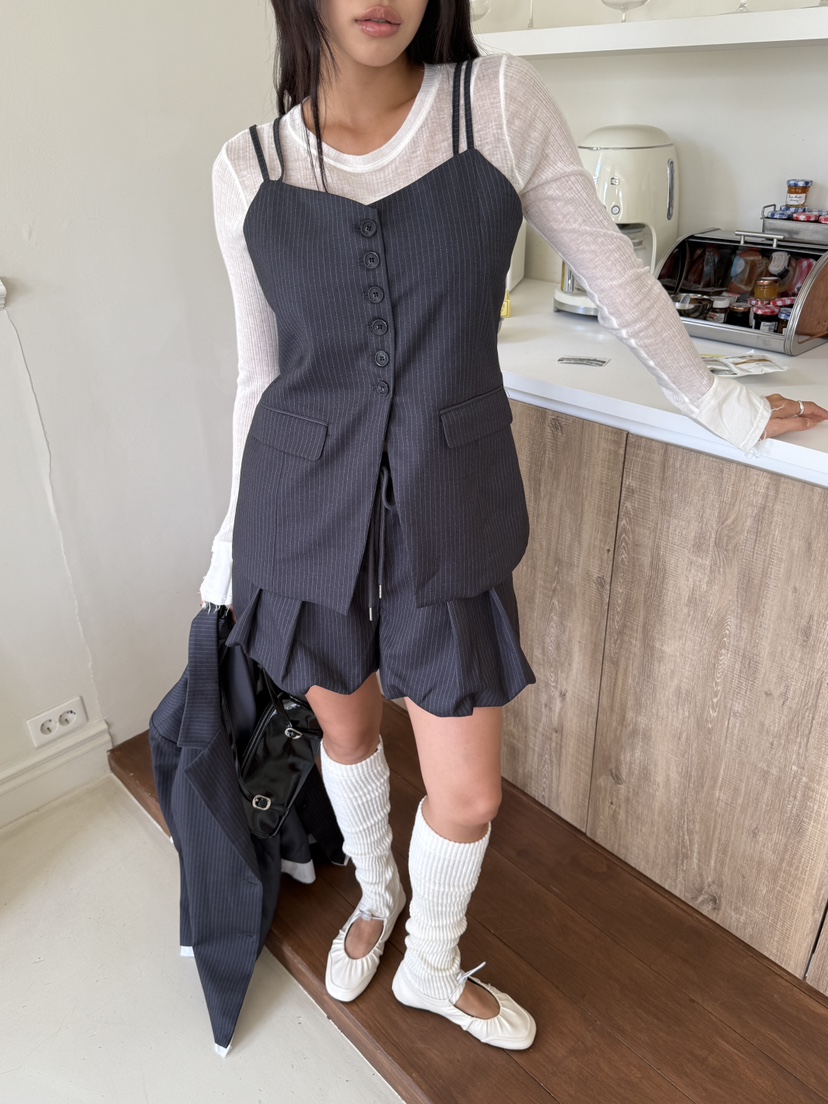 TRIPLE SEVEN東大門㊣代購女裝新品熱賣人氣職業休閑25秋冬短褲TRIPLE SEVEN短褲