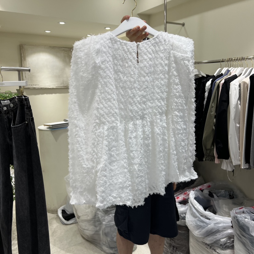 ENDOLPHIN韓國代購㊣女士新款休閑職業熱賣時尚真品襯衫蕾絲衫ENDOLPHIN襯衫/蕾絲衫