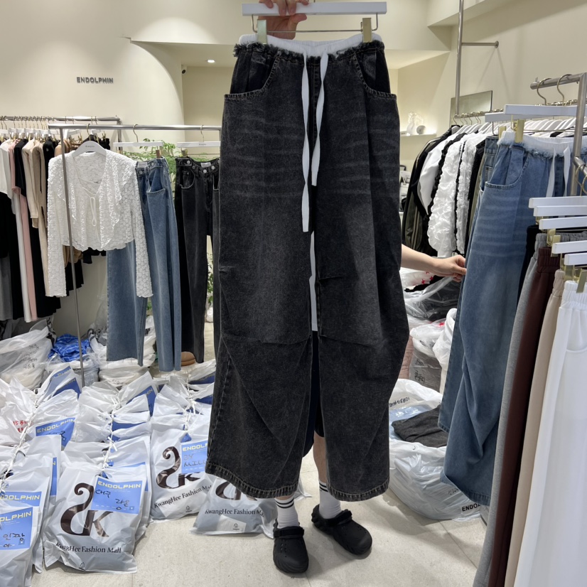 ENDOLPHIN韓國代購㊣女士新品真品推薦熱賣職業時尚人氣牛仔褲ENDOLPHIN牛仔褲圖色2