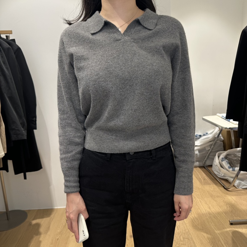 OUR-A韓國代購㊣女士新品推薦職業熱賣真品時尚休閑針織衫OUR-A針織衫