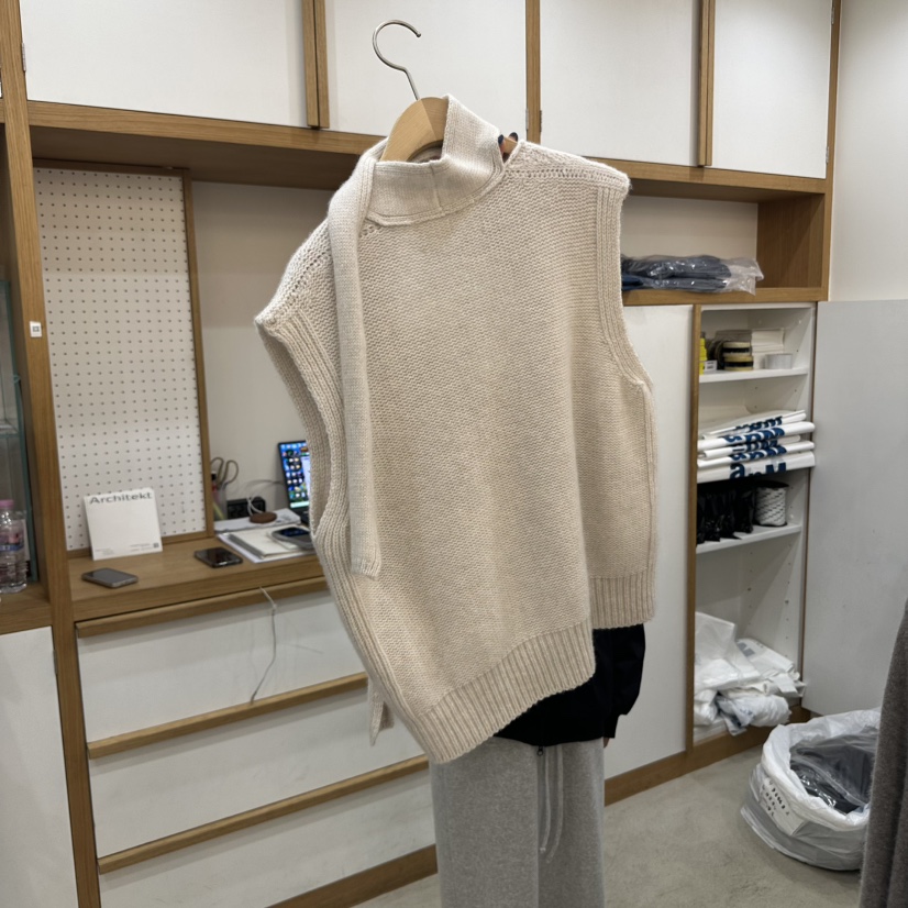 ARCHITEKT東大門㊣直郵女士新款休閑25秋冬熱賣時尚吊帶背心ARCHITEKT吊帶/背心