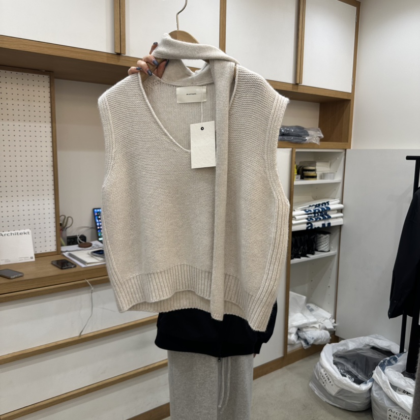 ARCHITEKT東大門㊣直郵女士新款休閑25秋冬熱賣時尚吊帶背心ARCHITEKT吊帶/背心