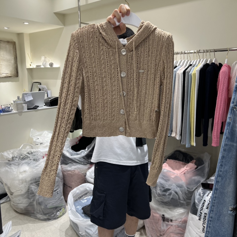 ENDOLPHIN東大門㊣實拍女士新品真品推薦職業人氣熱賣針織衫ENDOLPHIN針織衫圖色3