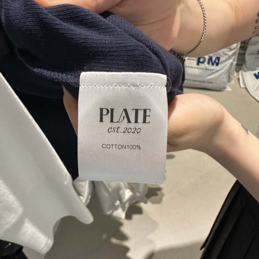 PLATE東大門㊣代購女士新款人氣職業時尚熱賣推薦休閑長袖T恤PLATE長袖T恤
