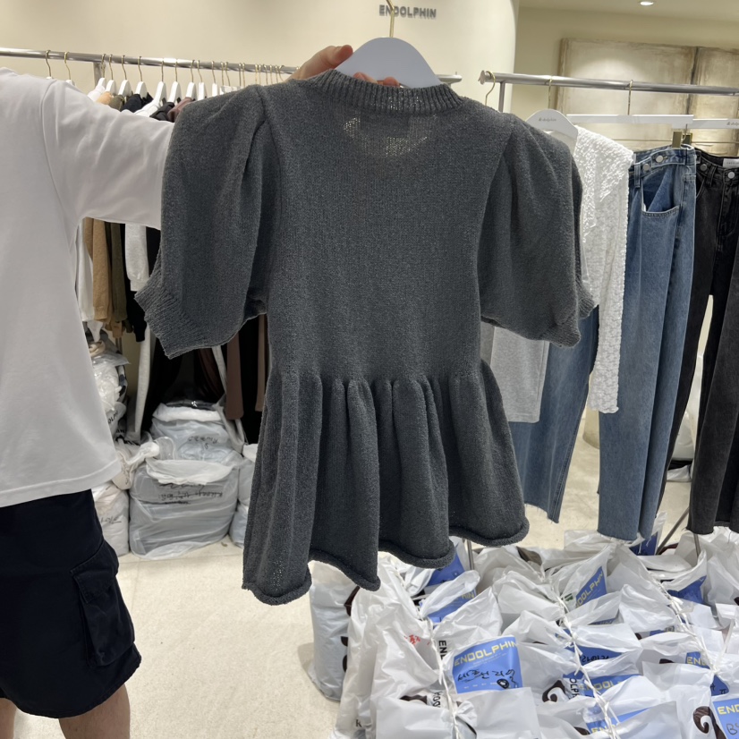 ENDOLPHIN東大門㊣代購女士新品推薦25秋冬人氣真品時尚針織衫ENDOLPHIN針織衫