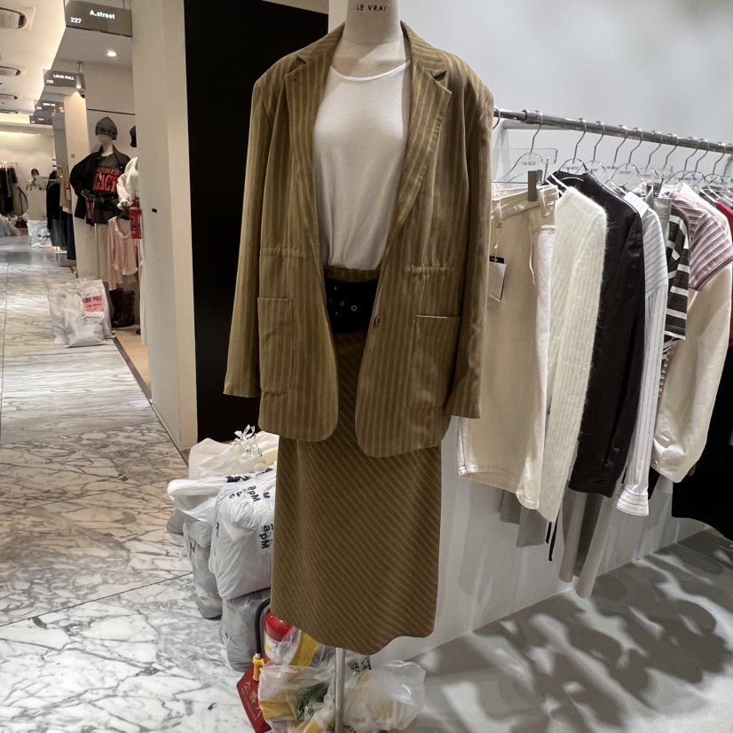 THE REST東大門㊣代購女裝新品時尚真品半身裙中短裙不含腰帶THE REST/UNNOEUD半身裙/中短裙