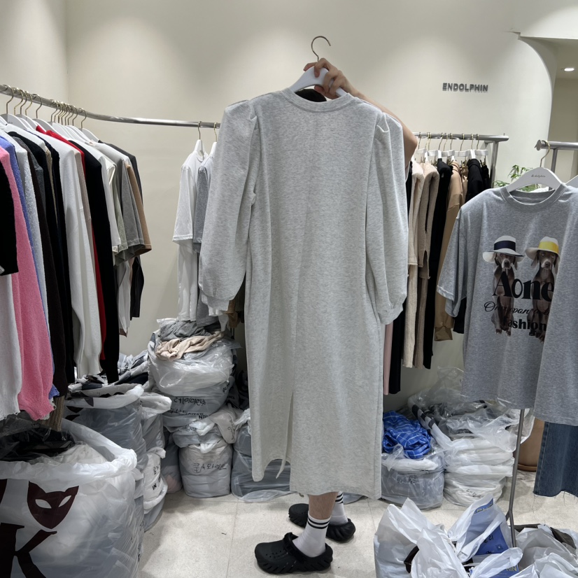 ENDOLPHIN韓國代購㊣女士新品25秋冬職業人氣推薦時尚連衣裙ENDOLPHIN連衣裙
