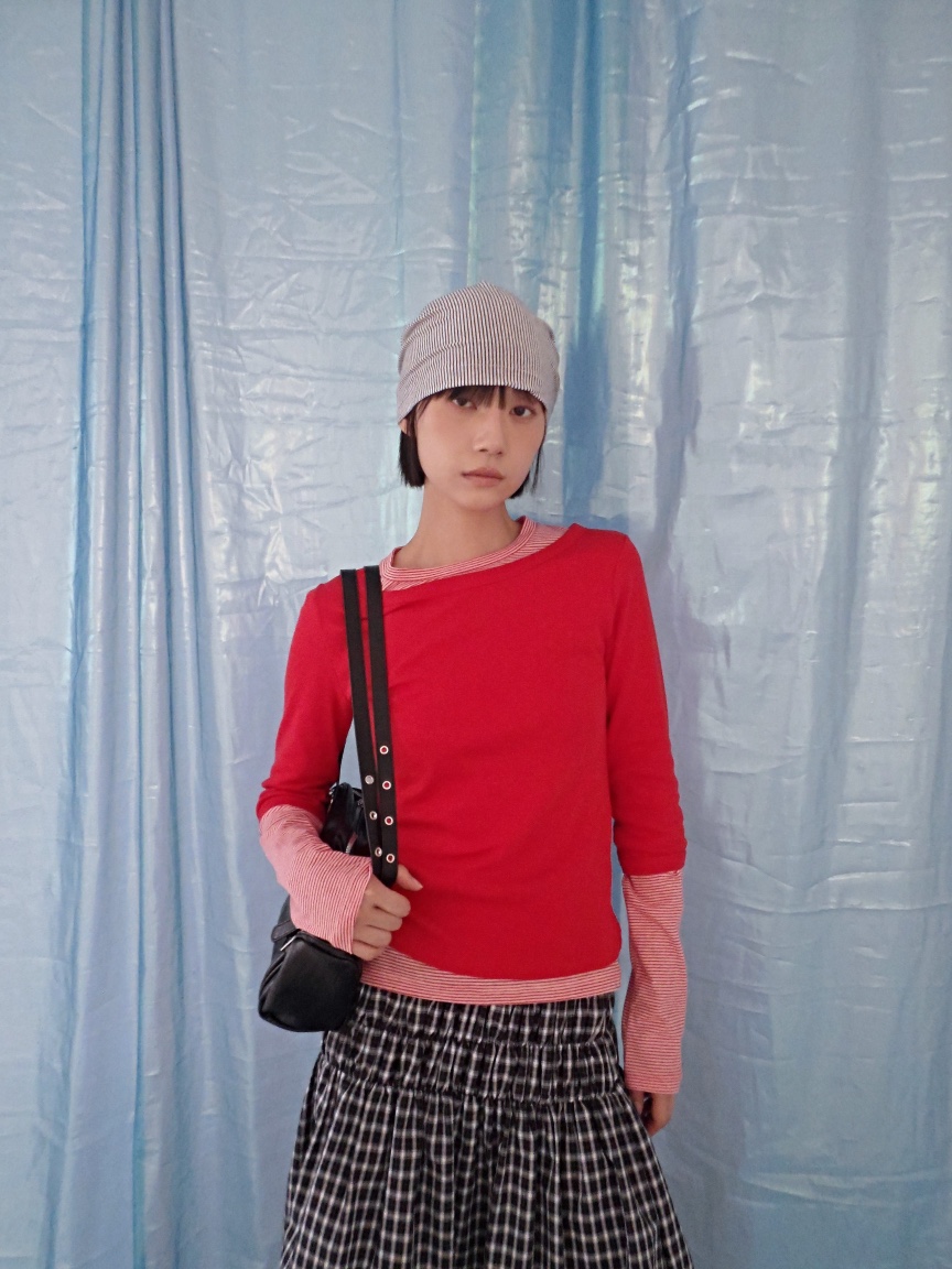 CCW東大門㊣實拍女士新款休閑推薦職業時尚人氣熱賣長袖T恤CCW--NYUNYU長袖T恤