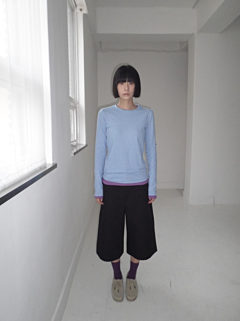 CCW韓國代購㊣女裝新品休閑真品時尚推薦25秋冬人氣長袖T恤CCW--NYUNYU長袖T恤