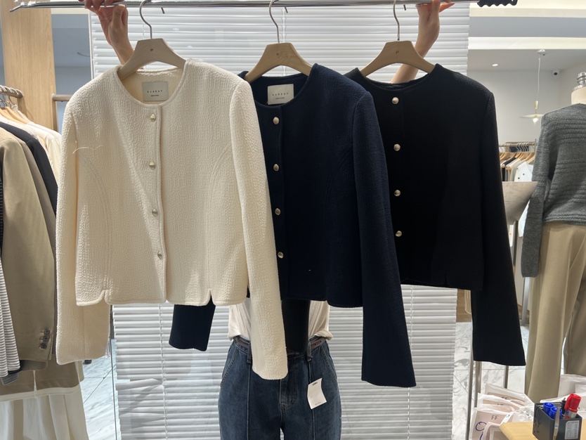 FF東大門㊣代購女裝新品時尚推薦25秋冬職業人氣熱賣真品夾克FF/SUNDAY夾克