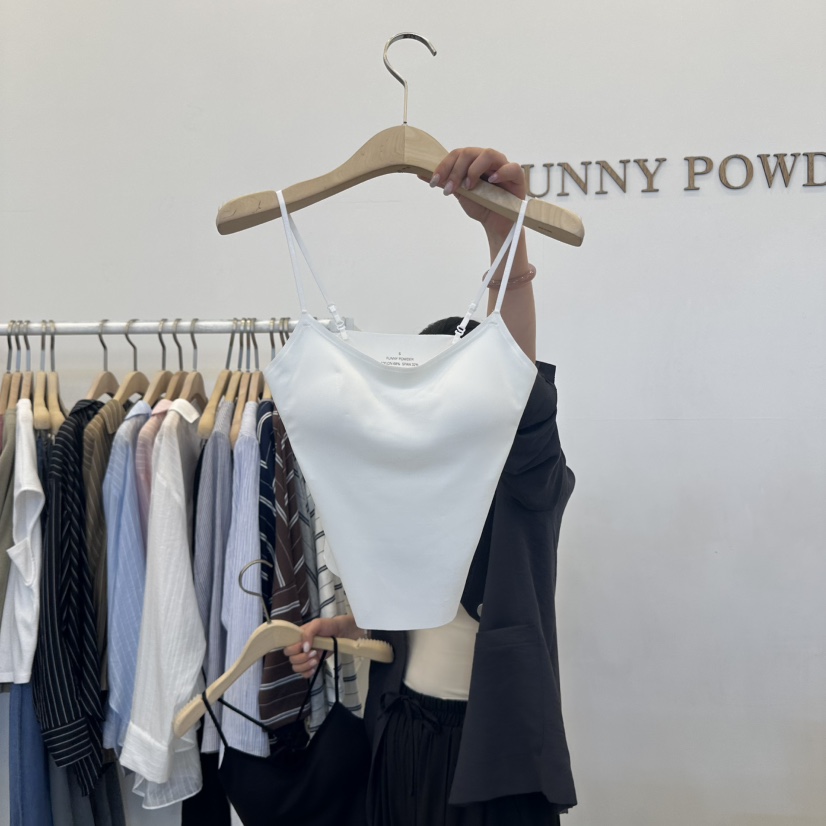 FUNNY POWDER東大門㊣代購女裝新款人氣熱賣推薦25秋冬吊帶背心THE FUNNY吊帶/背心