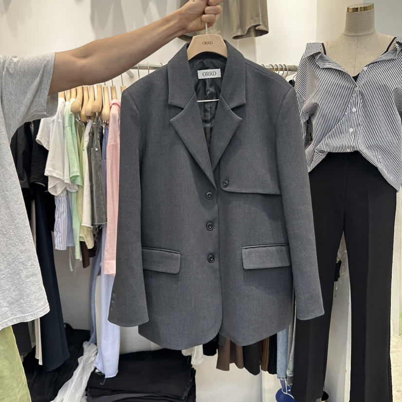 ORRD東大門㊣實拍女裝新品休閑人氣熱賣真品25秋冬時尚夾克ORRD夾克圖色2