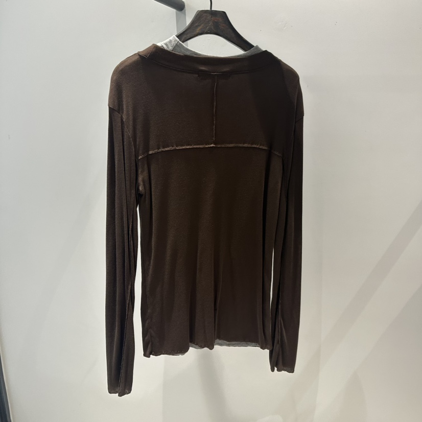 JANE BIRKIN韓國代購㊣女士新款休閑時尚推薦長袖T恤假兩件JANE BIRKIN設計師品牌長袖T恤
