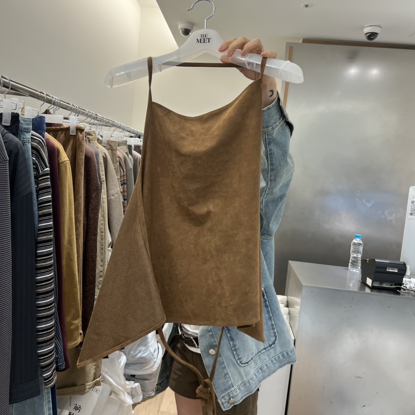 MEET ME東大門㊣代購女裝新品推薦休閑熱賣職業時尚吊帶背心MEET ME吊帶/背心