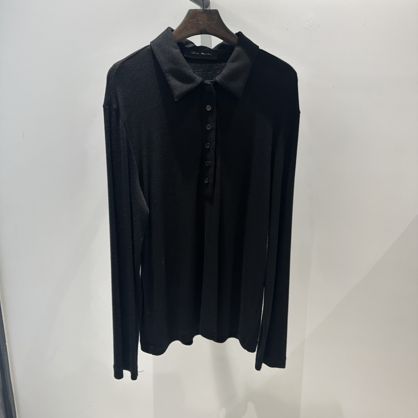 JANE BIRKIN東大門㊣代購女士新品25秋冬真品推薦時尚長袖T恤JANE BIRKIN設計師品牌長袖T恤圖色3